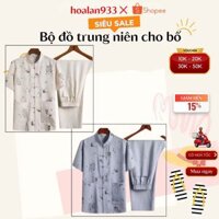 Bộ đồ cho người già, Bộ đồ cho bố cho ông ( cổ tàu, ngắn 2) 🎉🎉