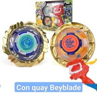 Bộ đồ chơi 2 con quay tay cầm siêu bền 727-218