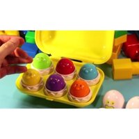 Bộ đồ chơi 6 quả trứng nở Tomy Eggs