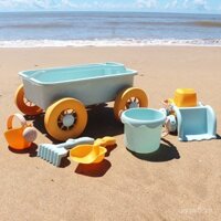 Bộ đồ chơi ATV bãi biển cho trẻ em Cassia Baby Trailer bãi biển Xẻng xúc cát chơi với dụng cụ xô cát