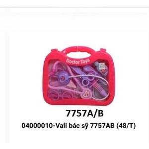 Bộ đồ chơi bác sĩ 7757B/7757A - 13 chi tiết