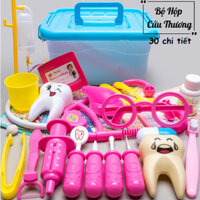 bộ đồ chơi bác sĩ cho bé - đồ chơi dụng cụ bác sĩ