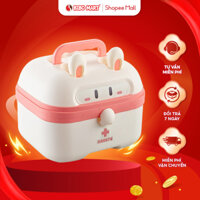 Bộ Đồ Chơi Bác Sĩ Cho Bé Nhựa Cao Cấp An Toàn Thiết Kế Gọn Nhẹ Màu Hồng - Bibomart