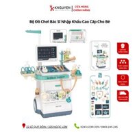 Bộ đồ chơi bác sĩ khám bệnh xe đẩy nhập khẩu cao cấp cho bé