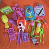 Bộ đồ chơi bác sĩ nhỏ cho bé gái, trò chơi giả vờ, ống nghe nhập vai cho trẻ em, y tá y tế, tiêm thuốc