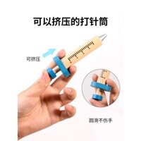 Bộ đồ chơi bác sĩ nhỏ chơi nhà trẻ em Hộp y tế mô phỏng bé gái y tá tiêm thuốc bé trai Đồ chơi ống nghe