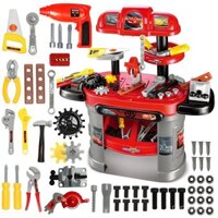 Bộ đồ chơi bác sĩ trẻ em, trò chơi giả vờ cho bé gái 3-6 tuổi, hộp trang điểm 7 món, hộp dụng cụ cho bé trai, đồ chơi nhà bếp cho trẻ em