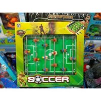 Bộ đồ chơi bàn bi lắc, bàn bóng đá có cần điều khiển bằng inox 66895 size 36x35x6cm soccer play set