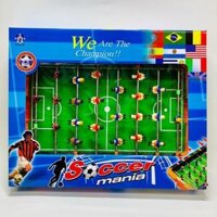 Bộ đồ chơi bàn bi lắc, bàn bóng đá có cần điều khiển bằng inox 66898 size 55x45x9cm soccer play set