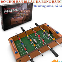 Bộ Đồ Chơi Bàn Bi Lắc Bóng Đá Table Top Foosball Để Bàn, bàn bi lắc gỗ Bóng Đá