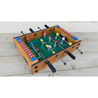 Bộ đồ chơi bàn bi lắc đá bóng bằng gỗ 4 tay cầm