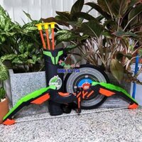 Bộ đồ chơi bắn cung cho bé có đèn phát sáng UL222467 thiết kế nhựa ABS cao cấp gồm 3 mũi tên bắn cung và 1 bia an toàn