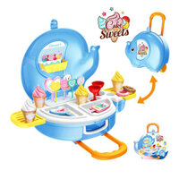 Bộ đồ chơi bán kem hình vali voi - BOWA