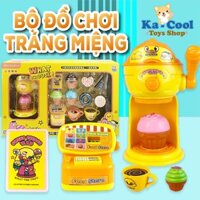 Bộ đồ chơi bán kem (lớn) với đầy đủ các loại bánh-kem thức ăn-nước như nhà hàng thu nhỏ 337 W.T.DUCK