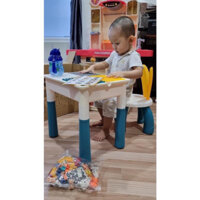 Bộ đồ chơi bàn lego kết hợp bang học
