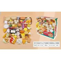 bộ đồ chơi bánh bao 88 chi tiết cho bé yêu
