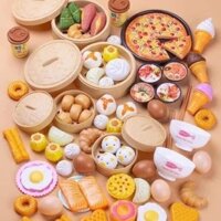 Bộ đồ chơi bánh bao siêu yêu cho bé - loại hộp 88 chi tiết