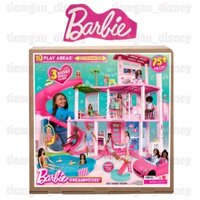 Bộ đồ chơi Barbie Latest Dreamhouse | Pool Party - Chính hãng Mattel