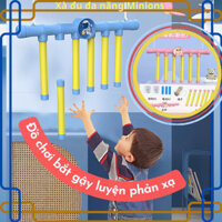 Bộ đồ chơi bắt gậy luyện phản xạ nhanh cho bé - trò chơi Teambuilding