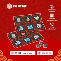 Bộ Đồ Chơi BẦU CUA TÔM CÁ đồ họa siêu đáng iu | BOARD GAME TẾT | 1 Tờ