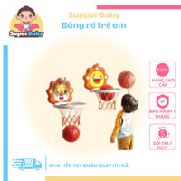 Bộ đồ chơi bóng rổ treo tường cho bé SuperBaby