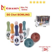 Bộ Đồ Chơi Bowling Cho Bé, Chất Liệu Nhựa Không Độc Hại, Giúp Bé Vui Chơi Và Vận Động Thể Chất