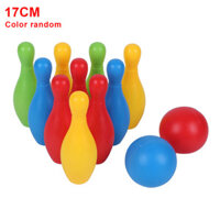 Bộ Đồ Chơi Bowling Mini Cho Trẻ Em Trò Chơi Gia Đình Ngoài Trời Trong Nhà Vui Nhộn Với 10 Ghim Và 2 Quả Bóng