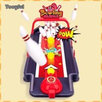 Bộ đồ chơi Bowling Mini Tenpin cổ điển Tooyful Bộ đồ chơi Bowling trang trí đa năng