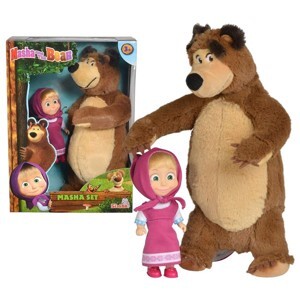 Đồ chơi búp bê và gấu MASHA AND THE BEAR Masha Set 109301072