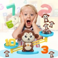 Bộ Đồ Chơi Cân Bằng Khỉ Taby Toys Giáo Dục Cho Bé Học Toán Thông Minh