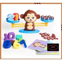 Bộ đồ chơi cân khỉ toán học thăng bằng