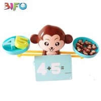 Bộ đồ chơi cân thăng bằng giúp bé say mê học Toán ảnh thật