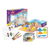 Bộ đồ chơi cát động lực và tô màu kỳ quan thế giới Star Kids