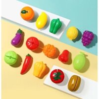 bộ đồ chơi cắt trái cây rau củ quả