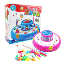 BỘ ĐỒ CHƠI CÂU CÁ 2 TẦNG CÓ NHẠC TẶNG KÈM PIN