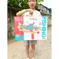 Bộ đồ chơi câu cá 45 con đĩa xoay có nhạc fishing -Trò chơi giáo dục và giải trí CHO BÉ