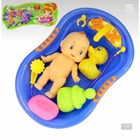 Bộ đồ chơi chậu tắm cho bé
