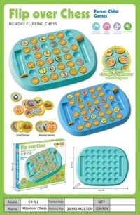 Bộ đồ chơi Cờ lật mặt - Trò chơi Boargame luyện trí nhớ dành cho bé Tmark (Kiện 120 cái)