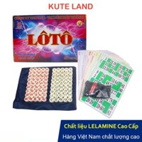 Bộ đồ chơi Cờ Lô Tô LIÊN HIỆP THÀNH chất liệu Melamine Cao Cấp hàng Việt Nam chất lượng cao Board game LOTO-3