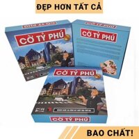 Bộ đồ chơi Cờ tỷ phú Monopoly Việt hóa cao cấp - Board game xây dựng trí tuệ sử dụng xúc xắc cho 2 - 6 người chơi