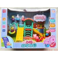 Bộ đồ chơi công viên heo Peppa dành cho các bé