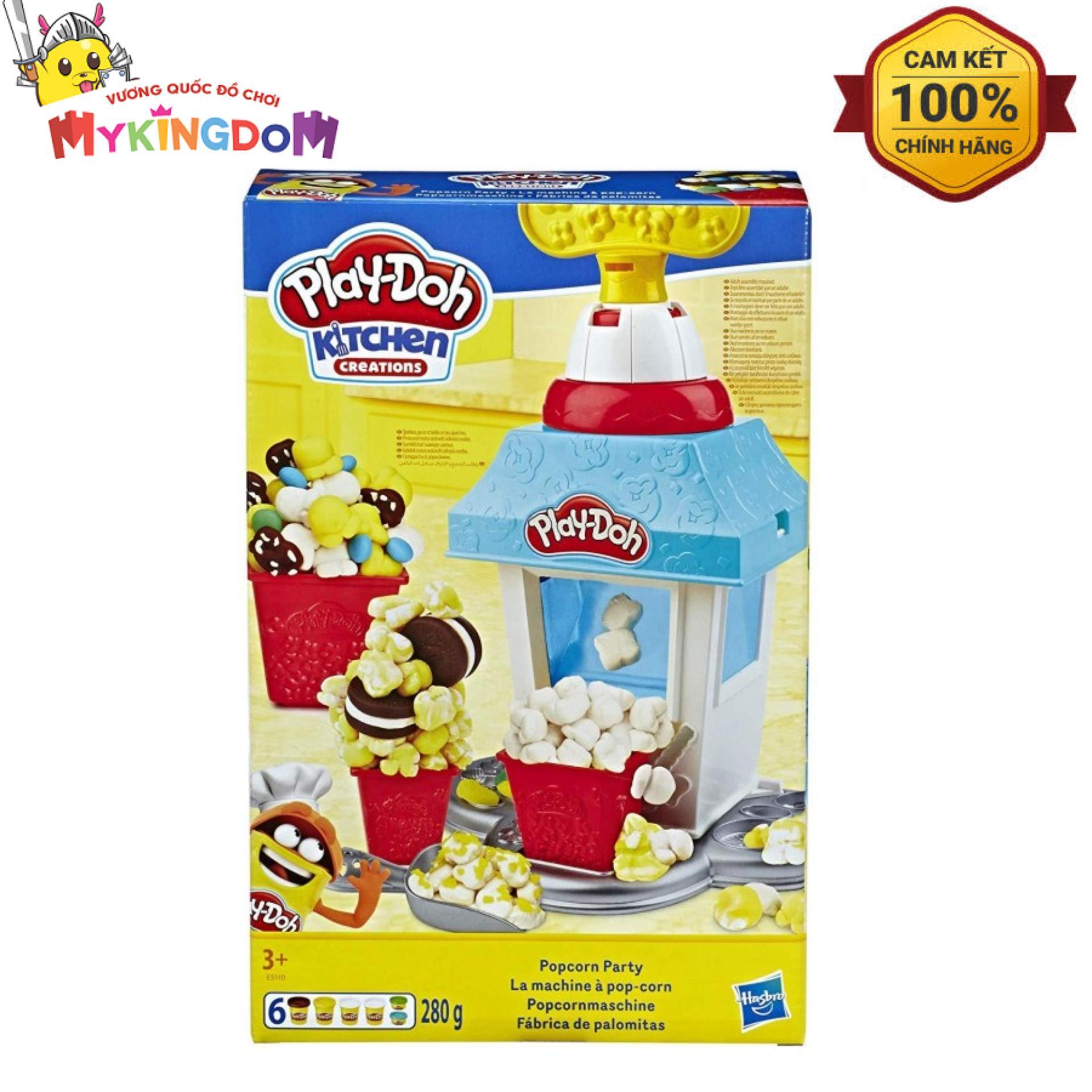 Bộ đồ chơi đất nặn máy làm bắp rang bơ Play-Doh E5110