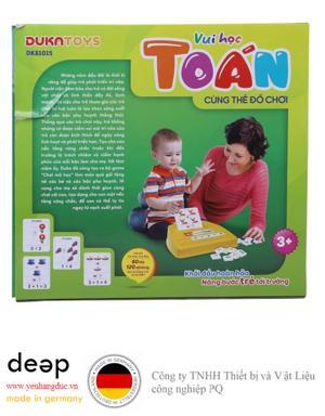 Bộ Đồ Chơi Duka - Vui Học Toán Cùng Thẻ Đồ Chơi - DK81015
