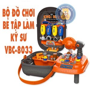 Bộ đồ chơi dụng cụ kỹ sư vbc-8033