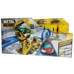 Bộ đồ chơi đường đua công trường thách thức Zuru Metal Machines