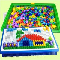 Bộ đồ chơi ghép hạt nhựa