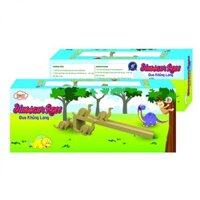 Bộ Đồ Chơi Gỗ ĐUA KHỦNG LONG Woody [ DINOSAUR RACE ]