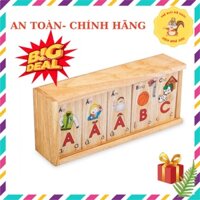 Bộ đồ chơi gỗ ghép hình tìm chữ cái tiếng Việt tiếng Anh Winwintoys Việt Nam