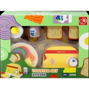 Bộ đồ chơi gỗ máy nướng bánh mì