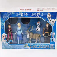 Bộ đồ chơi hình Frozen Frozen 2 Elsa Anna Olaf, các nhân vật công chúa